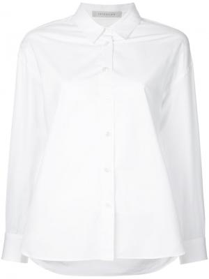 Рубашка мешковатого кроя Estnation. Цвет: белый
