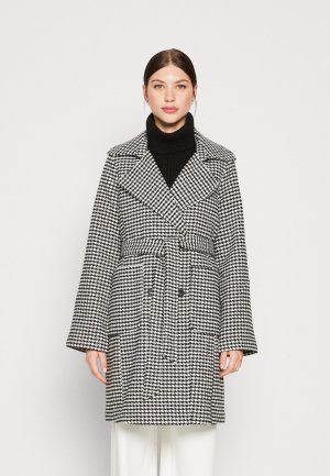 Пальто РЕМЕНЬ PCJOANNES CHECKED COAT, цвет black/white Pieces