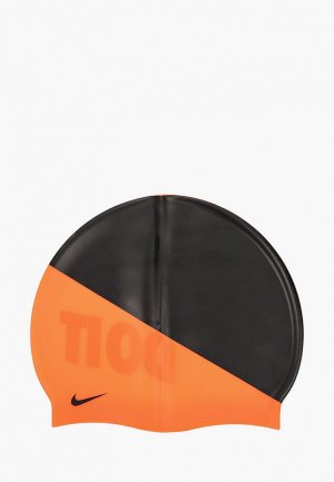 Шапочка для плавания Nike JDI Slogan Adult Cap. Цвет: оранжевый