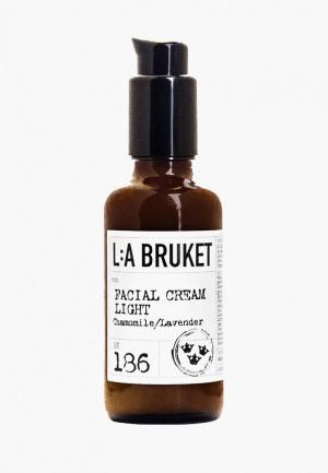 Крем для лица La Bruket CHAMOMILE LAVENDER Facial Cream light 50 мл. Цвет: белый