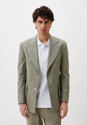 Пиджак Salvatore Brunacci. Цвет: зеленый