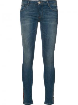 Укороченные стрейчевые джинсы скинни Etienne Marcel. Цвет: синий