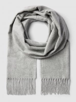 Вязаный шарф , светло-серый Christian Berg