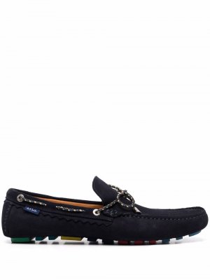 Springfield suede driving loafers PS Paul Smith. Цвет: синий