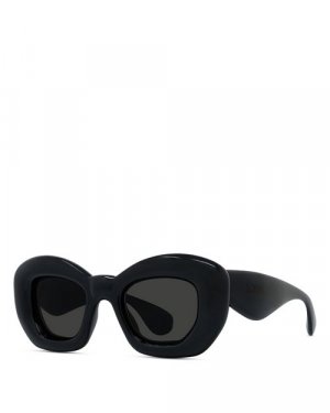 Надутые солнцезащитные очки-бабочки, 47 мм , цвет Black Loewe