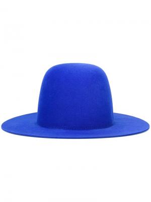 Широкополая шляпа Études. Цвет: синий