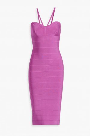 Бандажное платье HERVÉ LÉGER, пурпурный Léger