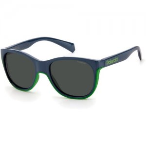 Солнцезащитные очки PLD 8043/S RNB M9, синий Polaroid. Цвет: синий