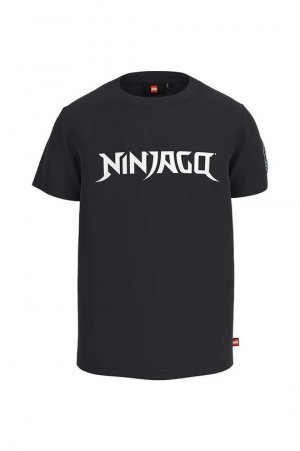 Хлопковая футболка для детей x Ninjago , черный Lego