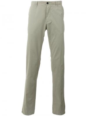 Классические брюки чинос CP Company. Цвет: зелёный
