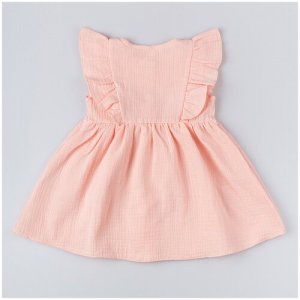 2021А-5 Платье 92, брусничный LEO. Цвет: коралловый/розовый/красный/фуксия