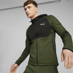 Толстовка , размер XL, зеленый PUMA. Цвет: зеленый