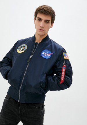 Куртка утепленная Alpha Industries NASA MA-1. Цвет: разноцветный