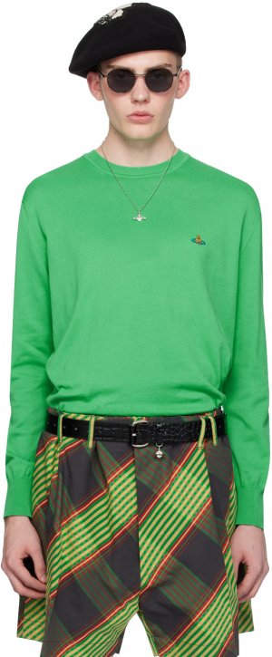 Зеленый свитер Alex Vivienne Westwood