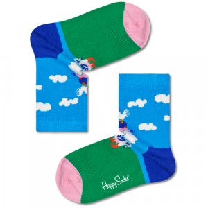Носки размер 1-2 года, бесцветный, мультиколор Happy Socks. Цвет: мультиколор/микс