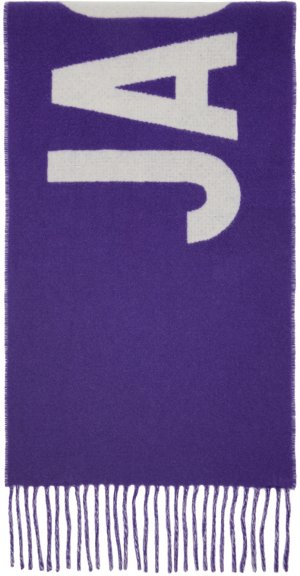 Фиолетовый шарф Le Papier 'L'Écharpe ' Jacquemus