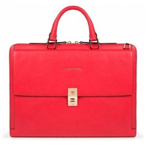 Женская сумка Dafne для ноутбука красная CA5511DF/R Piquadro. Цвет: красный