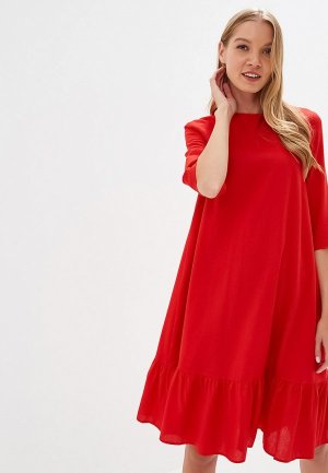 Платье Tutto Bene. Цвет: красный