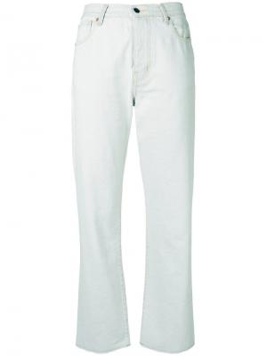 Укороченные джинсы Bellerose. Цвет: серый