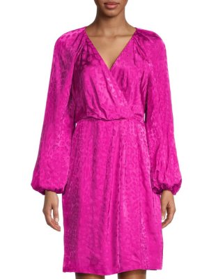 Жаккардовое платье миди Nixi , цвет Pink Tulip Ungaro