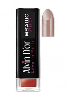 Помада Alvin Dor D'or Metallic Lipstick Тон 03. Цвет: бежевый