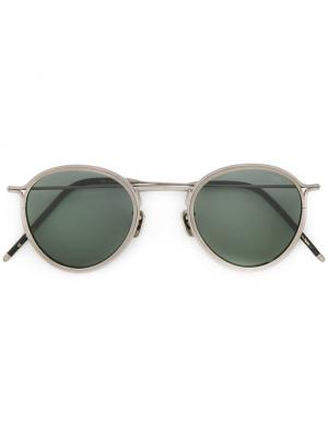 Круглые солнцезащитные очки Eyevan7285. Цвет: металлический