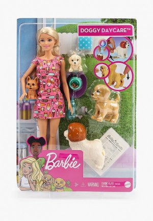 Кукла Barbie Barbie®  и щенки. Цвет: разноцветный
