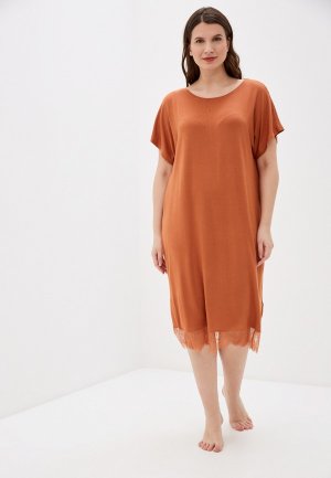 Платье домашнее Hays. Цвет: оранжевый
