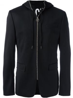 Hooded blazer Moschino. Цвет: чёрный