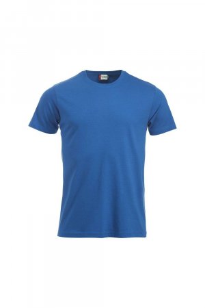 Новая классическая футболка , синий Clique