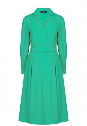 Платье POUSTOVIT. Цвет: зеленый