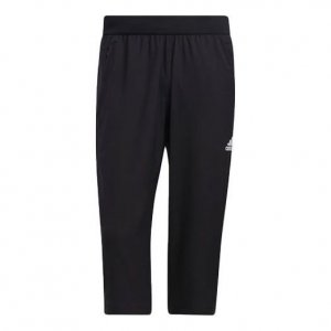 Укороченные спортивные штаны Aero3s Capri Pb Training Sports Cropped Pants Black, Черный Adidas