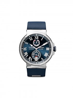 Часы Marine Chronometer 43мм Ulysse Nardin. Цвет: синий