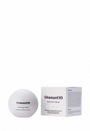 Крем для лица Shonantto Увлажняющий шелковистый Дневной 30 мл (Silky Day Cream 30ml). Цвет: белый