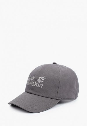 Бейсболка Jack Wolfskin BASEBALL CAP. Цвет: серый