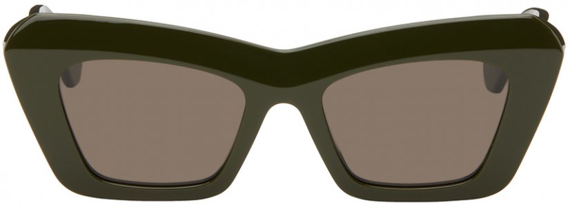 Зеленые солнцезащитные очки Anagram Loewe