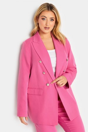 Военный пиджак, розовый Yours