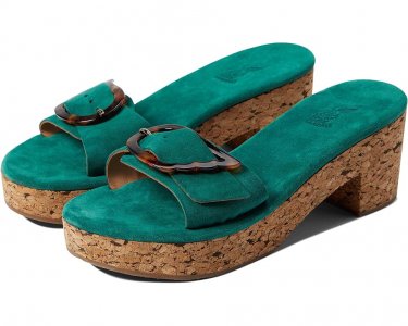 Туфли Aglaia Cork Clog, зеленый Ancient Greek Sandals