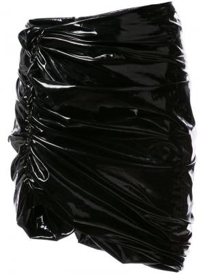 Асимметричная юбка Cyrus Alix. Цвет: черный