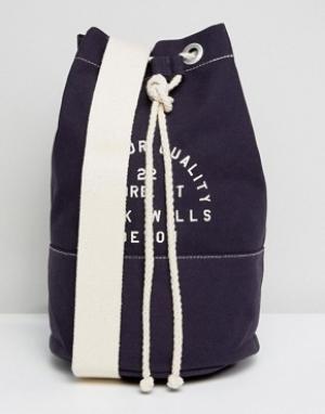 Пляжная сумка дафл Jack Wills. Цвет: темно-синий