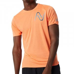 Футболка Impact Run, цвет naranja New Balance