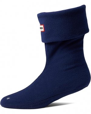 Носки Recycled Fleece Short Boot Socks, темно-синий Hunter