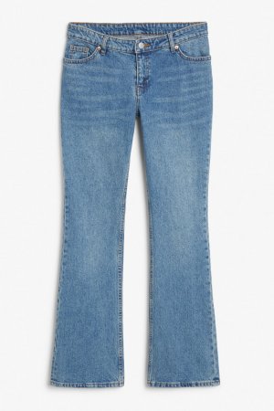 Расклешенные джинсы Wakumi, синий Monki