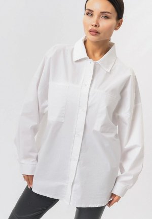 Рубашка Ptaxx. Цвет: белый