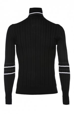 Пуловер вязаный Fabrizio Del Carlo. Цвет: черный