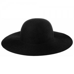 Шляпа , размер 58, черный Betmar. Цвет: черный