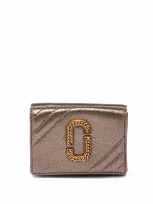 Бумажник Glam Shot среднего размера Marc Jacobs. Цвет: коричневый
