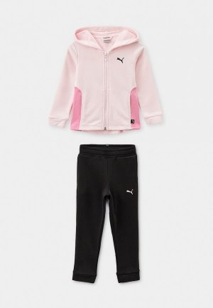 Костюм спортивный PUMA Hooded Sweat Suit TR cl G. Цвет: розовый