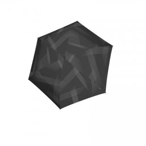 Женский автоматический зонт (U.200 Ultra Light Duomatic 9522008311), черный Knirps. Цвет: черный