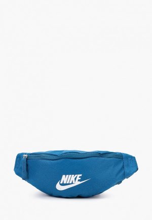 Сумка поясная Nike NK HERITAGE S WAISTPACK - FA21. Цвет: синий